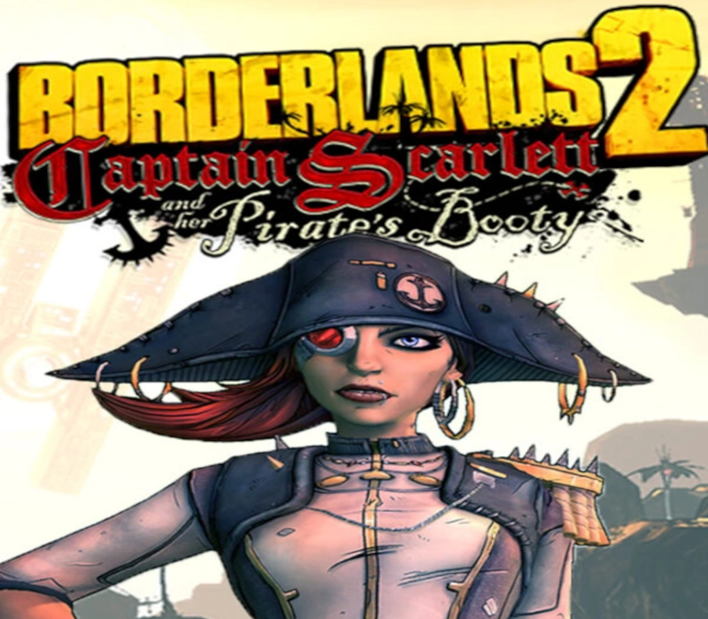 Borderlands 2 - Captain Scarlett and her Pirate's Booty DLC MAC PC Steam CD Key Logo