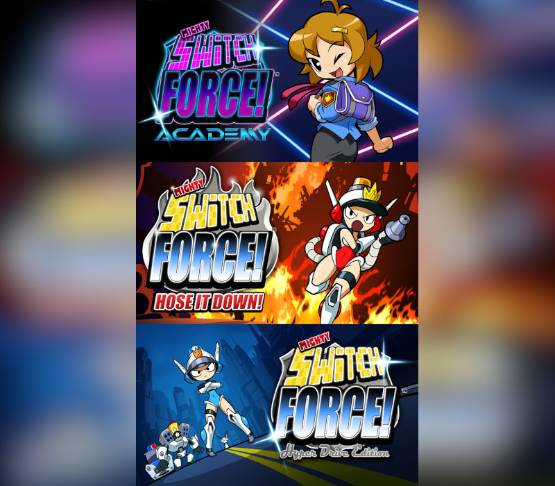 Mighty Switch Force! Ultimate Adventures Steam CD Key Logo