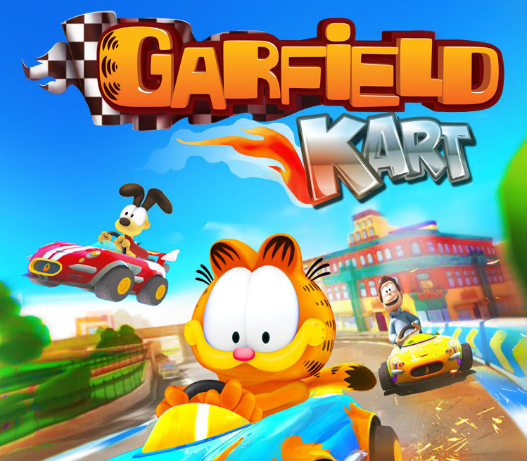 Garfield Kart PC Steam CD Key Logo