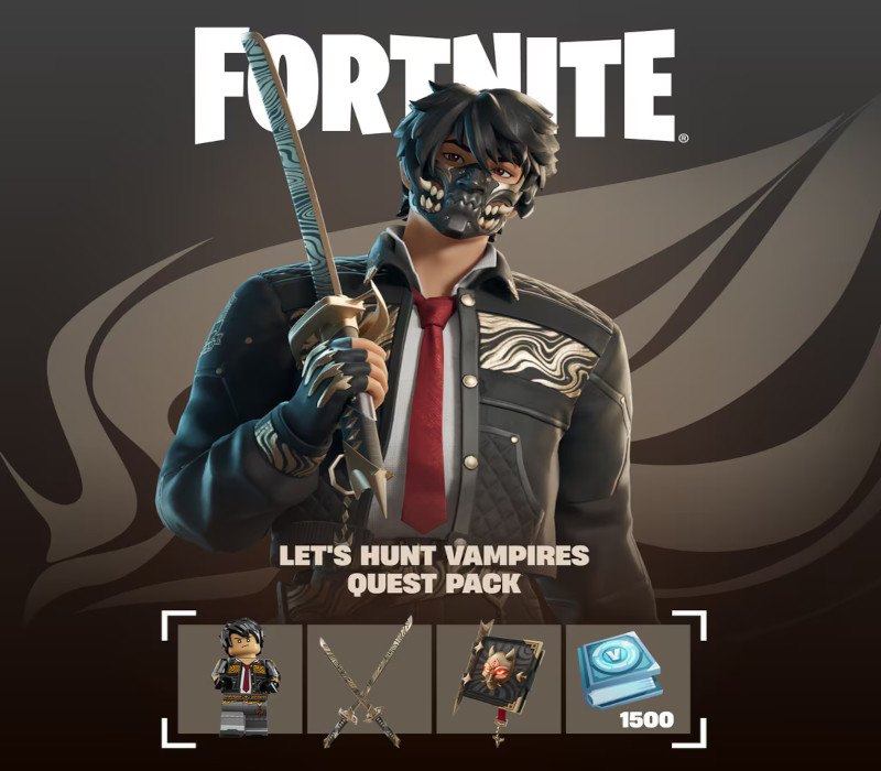 Fortnite - Let's Hunt Vampires Quest Pack DLC ZA XBOX One / Xbox Series X|S CD Key Logo