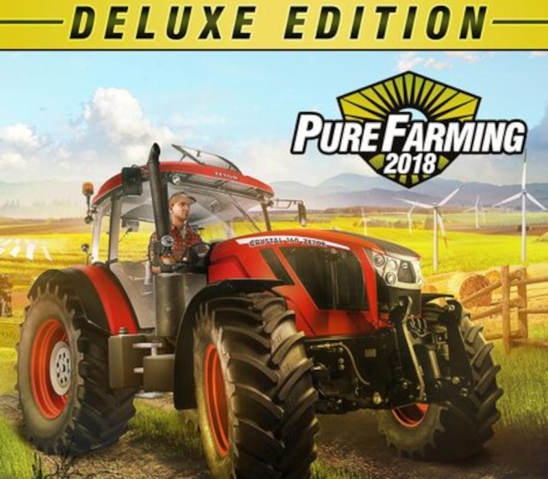 Pure Farming 2018 Deluxe Edition EU PC Steam CD Key Logo
