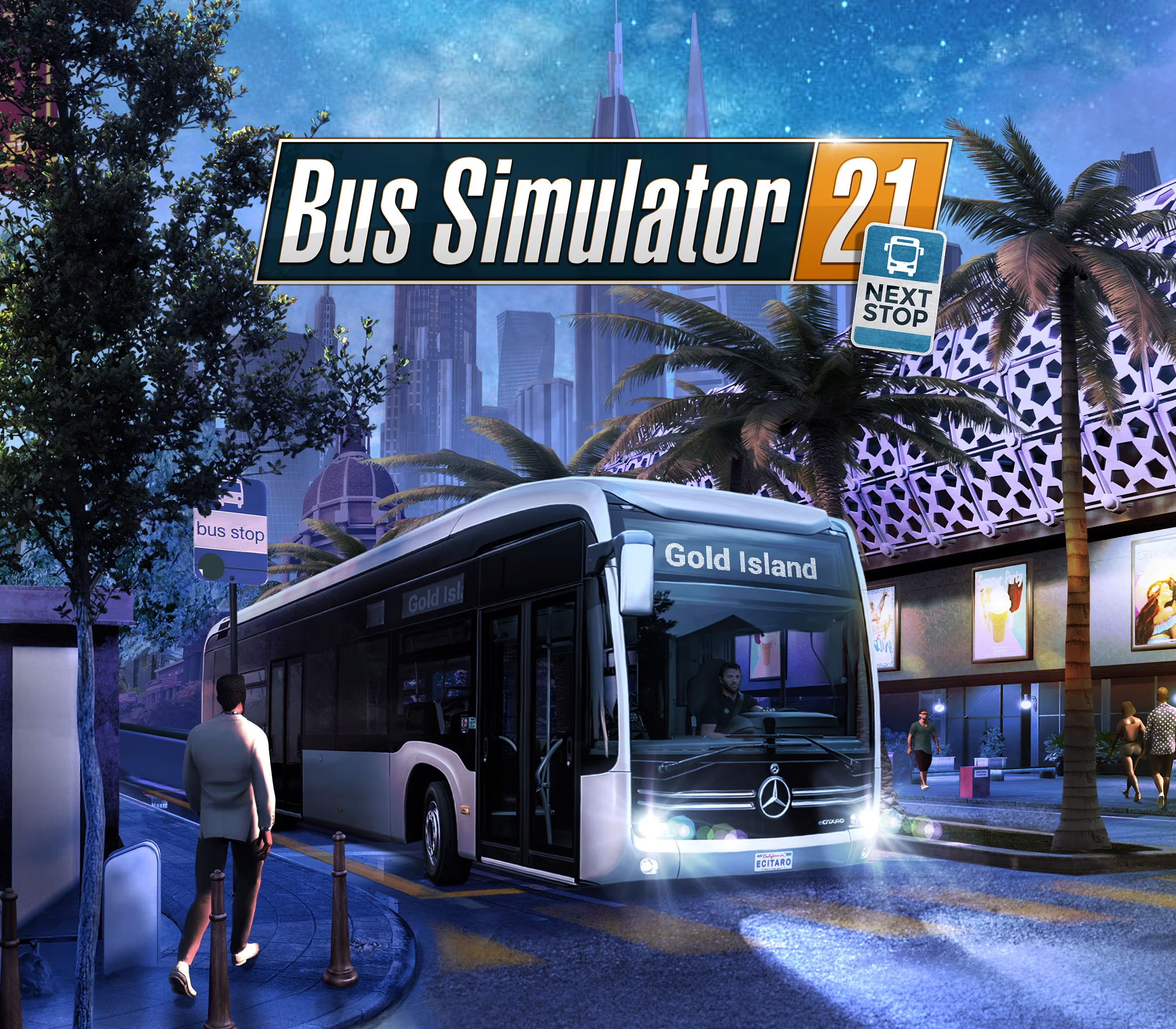 Bus Simulator 21 Next Stop PC Steam CD Key Logo