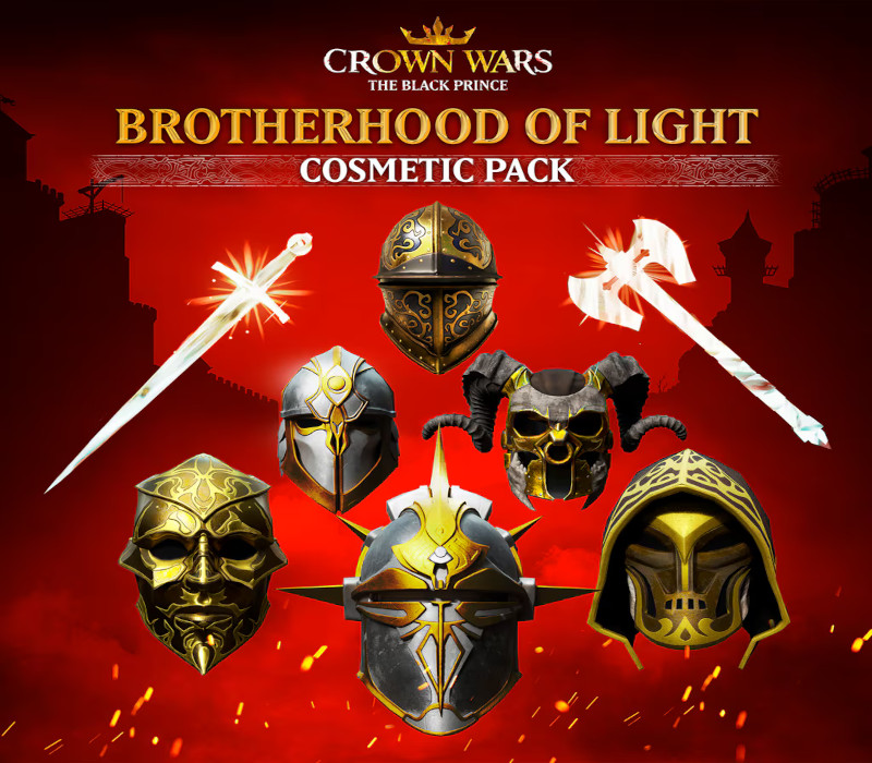 Crown Wars: The Black Prince - Brotherhood of Light Cosmetics Pack DLC PC Steam CD Key Logo