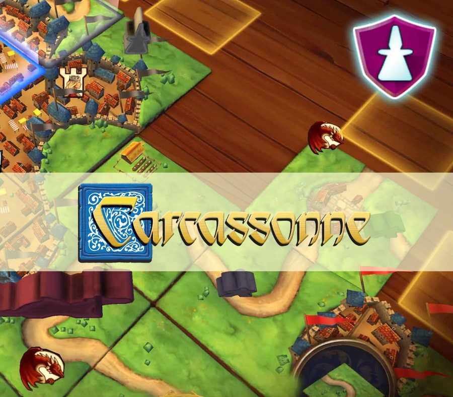 Carcassonne - The Princess & The Dragon DLC PC Steam CD Key Logo