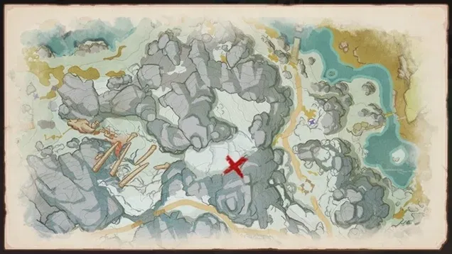 Map with 3rd mark
