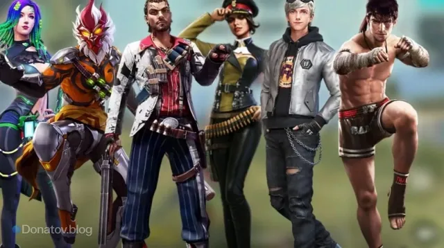 Free Fire Characters