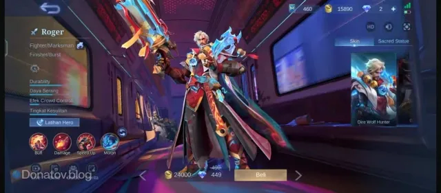 Roger Invoker’s Restraints in Lobby