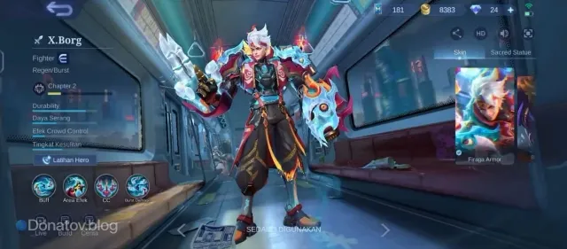 X.Borg Invoker’s Flame in Lobby