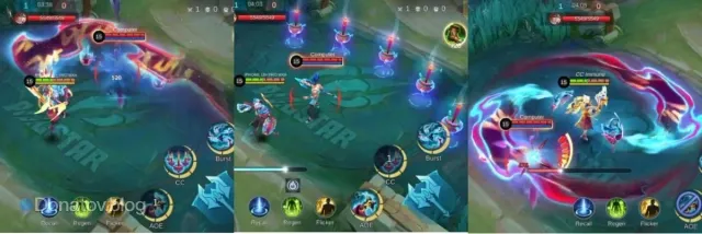 X.Borg Invoker’s Flame Skill Animation